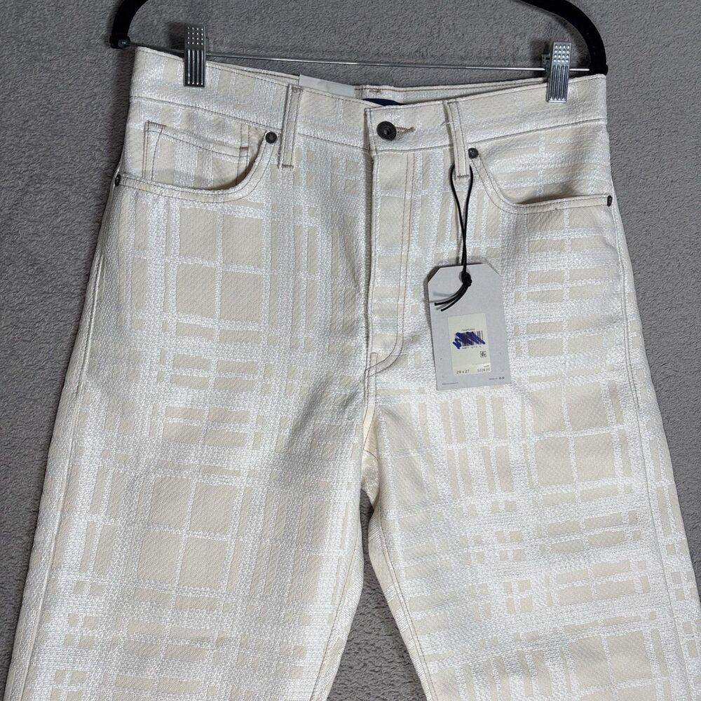 NWT Levi’s Made & Crafted Jeans Women’s Size 29x27 The Column Taper Summer Plaid - Picture 2 of 16